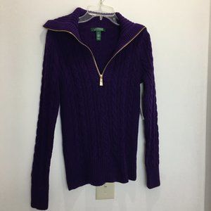 NEW Lauren Ralph Lauren Womens Sweater S NWT